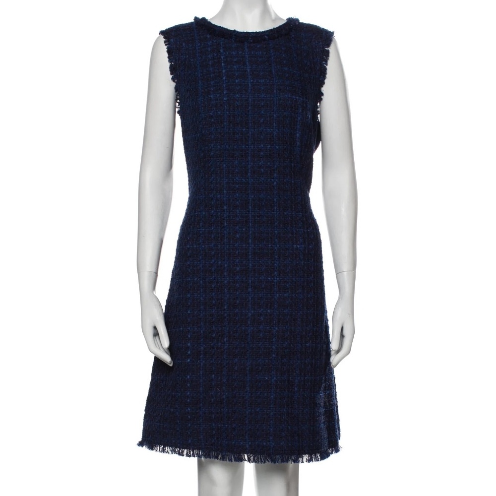 Kate Spade Navy Tweed Sicily Sheath Dress- 14